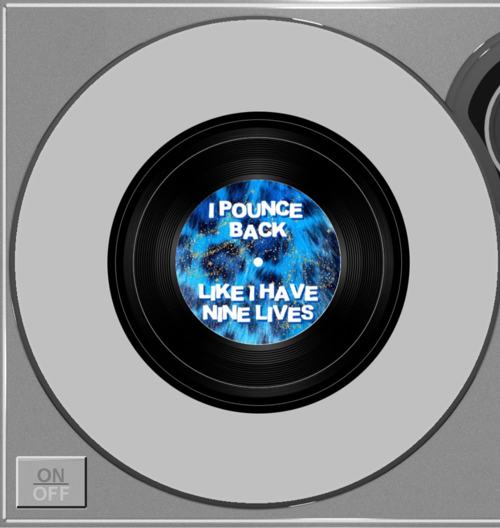 NINE LIVES 7 inch Black Vinyl Record